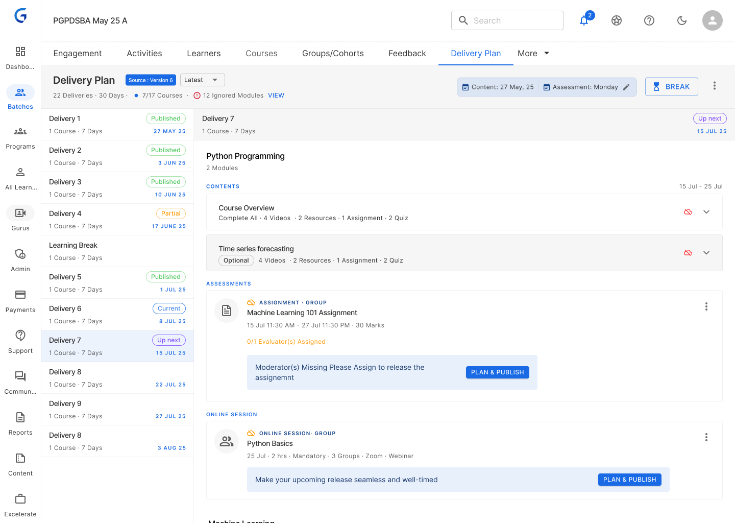Content Delivery Automation